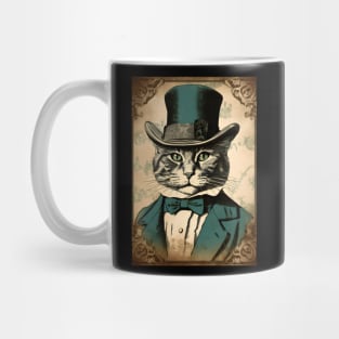 King of Catsland - Vintage Cat in Suit Mug